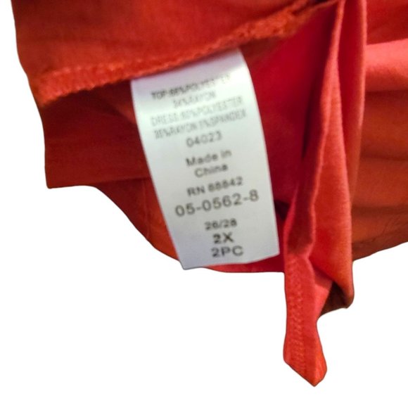 Pink Sweater Dress and Jacket Set Maxi Size 3X 26/28 Woman's JJ3287 - Picture 10 of 10